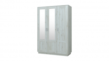 Шкаф 3-х дверный для платья и белья Ивушка-9 (Квадро)